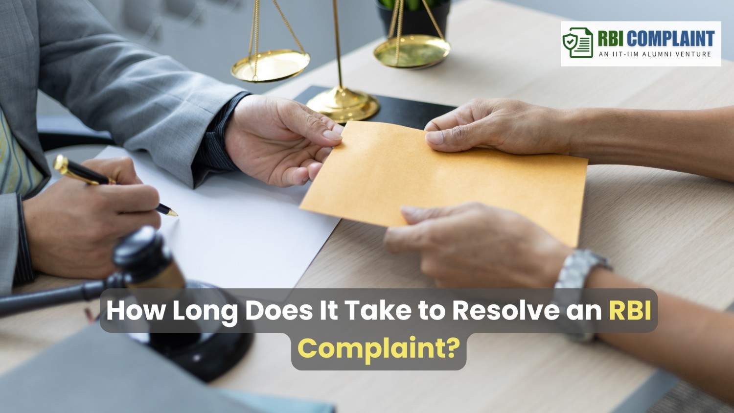 How Long Does It Take to Resolve an RBI Complaint?